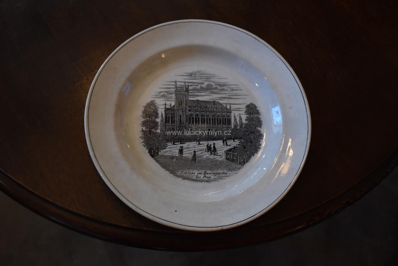 Starožitný talíř Stará Role Starožitný talíř Stará Role