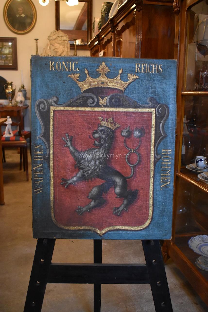 Historický znak KRÁLOVSTVÍ ČESKÉHO Historický znak KRÁLOVSTVÍ ČESKÉHO