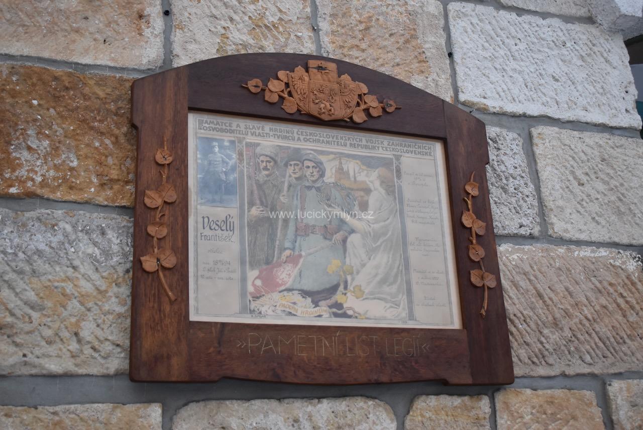 Pamětní list legií Pamětní list legií