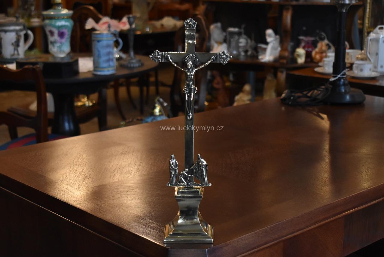 Empírový starožitný krucifix Empírový starožitný krucifix