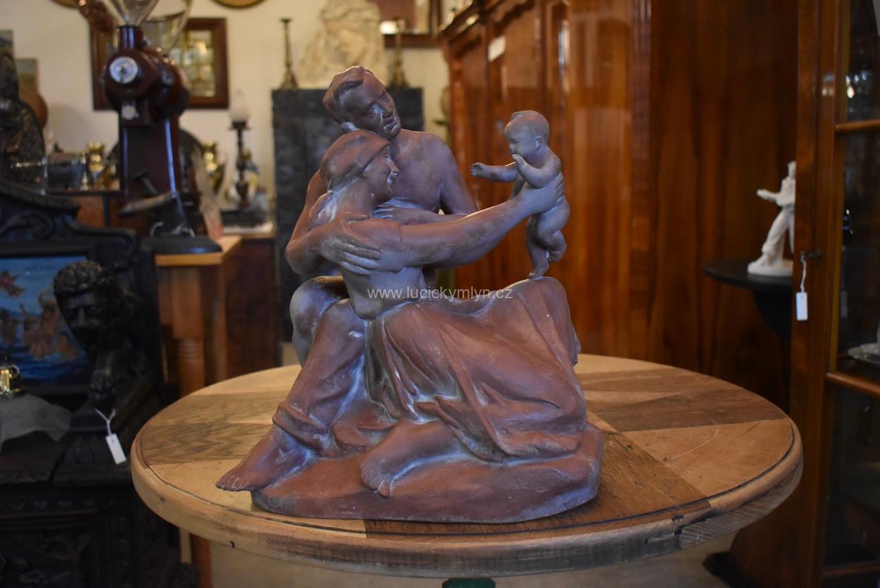 Soška Bechyně J.Sommer Soška Bechyně J.Sommer