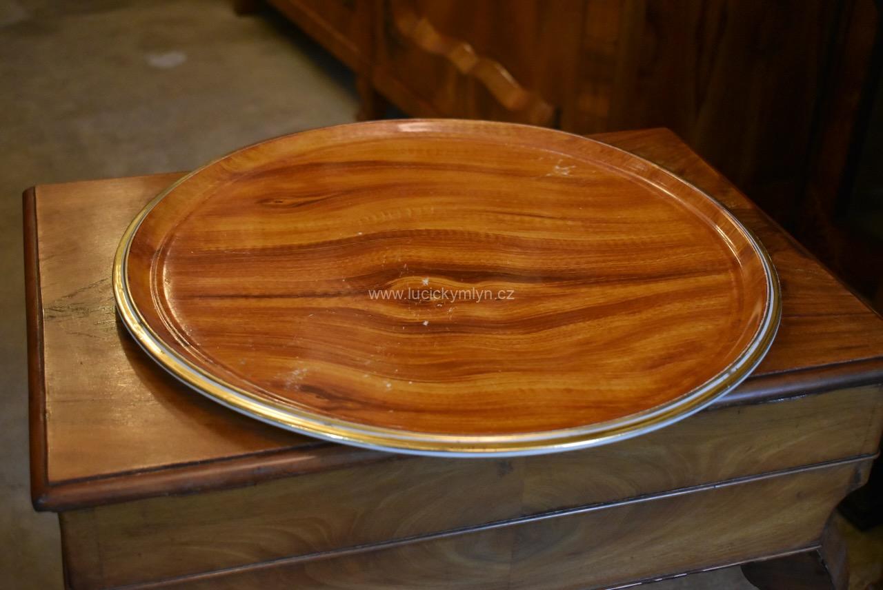 Starožitný porcelánový tác Starožitný porcelánový tác