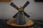 Originální starožitná dílo z litého bronzu - rytíř Don Quijote de la Mancha