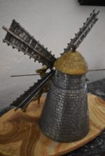 Originální starožitná dílo z litého bronzu - rytíř Don Quijote de la Mancha