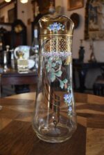 Starožitná secesní nápojová sada se zlacením