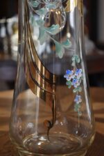 Starožitná secesní nápojová sada se zlacením