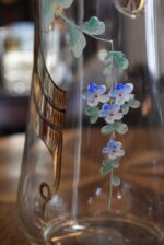 Starožitná secesní nápojová sada se zlacením