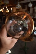 Starožitná secesní nápojová sada se zlacením