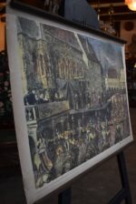 Tištěný plakát – Poprava českých pánů na Staroměstském nám. r.1621