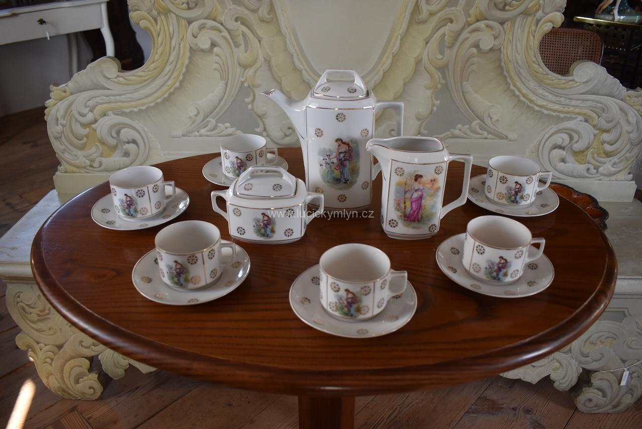 Starožitná čajová kolekce z období vrcholné secese Starožitná čajová kolekce z období vrcholné secese