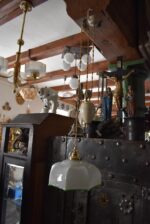 Starožitné stínidlo na stahovačku