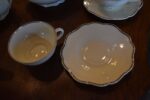 Starožitná porcelánová sada na kávu