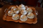 Starožitná porcelánová sada na kávu