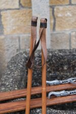 Starožitné lyže s vázáním Massag Kandahar