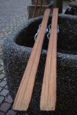 Starožitné lyže s vázáním Massag Kandahar