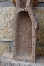 Větší starožitné fasádní pilastrové ozdoby - sošky Atlantů