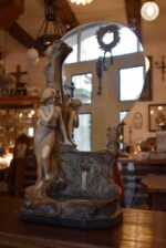 Starožitné figurální zrcadlo Austria JM