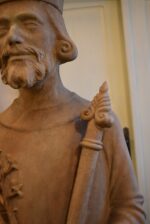 Kopie sochy biblického krále - laminátová socha