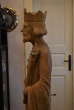 Kopie sochy biblického krále - laminátová socha