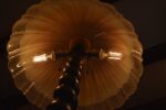 Měšťanská starožitná stojací lampa