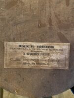 Starožitný zlacený rám s původní italskou reprodukcí Ježíše Krista