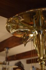 Starožitné luxusní elegantně navržené designové stropní secesní světlo