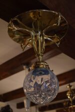 Starožitné luxusní elegantně navržené designové stropní secesní světlo