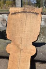 Unikátní starožitný dvouhlavý drhlen s vypálenou datací 1824