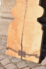 Unikátní starožitný dvouhlavý drhlen s vypálenou datací 1824