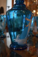 Starožitná secesní nápojová souprava