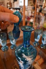 Starožitná secesní nápojová souprava