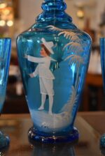 Starožitná secesní nápojová souprava