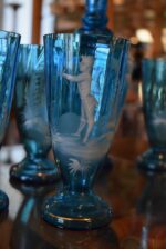 Starožitná secesní nápojová souprava