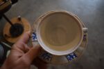 Starožitný porcelánový šálek s podšálkem Kysibl