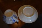 Starožitný porcelánový šálek s podšálkem Kysibl