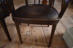 Párové starožitné židle osvědčené ohýbané konstrukce Thonet