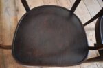 Párové starožitné židle osvědčené ohýbané konstrukce Thonet