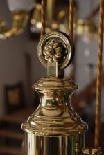 Větší atypicky ztvárněná starožitná stahovačka se třemi rameny