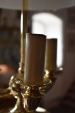 Větší atypicky ztvárněná starožitná stahovačka se třemi rameny