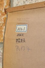 Originální prvorepublikový školní plakát s dvojicí zubrů