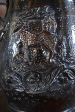 Vzácný starožitný keramický či kameninový hrnec koutňák