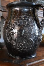 Vzácný starožitný keramický či kameninový hrnec koutňák