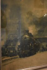 Větší starožitný prvorepublikový obraz tisk Viléma Kreibicha