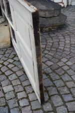 Starožitné prosklené smrkové rámové dveře se dvěma spodními kazetami