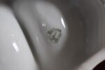 Starožitný prvorepublikový jídelní porcelánový servis Loket s růžičkovým dekorem.