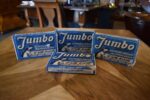 Originální neotevřené balení prvorepublikového čistícího prášku Jumbo z období okolo roku 1940.