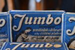 Originální neotevřené balení prvorepublikového čistícího prášku Jumbo z období okolo roku 1940.