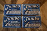 Originální neotevřené balení prvorepublikového čistícího prášku Jumbo z období okolo roku 1940.