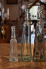 Kolekce 5 starožitných lahví Mentolová francovka Herkules Werke Bauschowitz