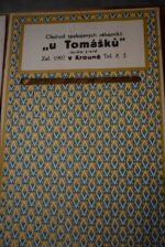 Soubor meziválečných reklamních tisků textilního obchodu František Tomášek Krouna 1930–1950.